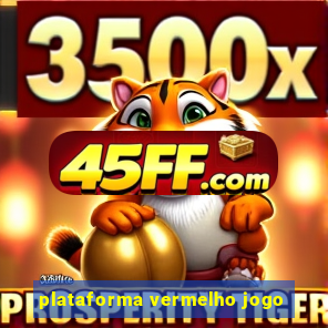 plataforma vermelho jogo